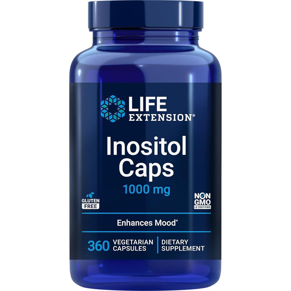 Life Extension 라이프익스텐션 <b>이노시톨 캡슐 1000mg</b> 360정