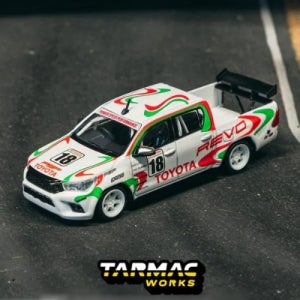 타막웍스 1/64 토요타 하이럭스 No.18 화이트 - HOBBY64