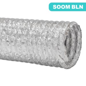 숨밸런스 후렉시블 덕트 D100파이 10M 플렉시블 주름관 호스 배관 자바라