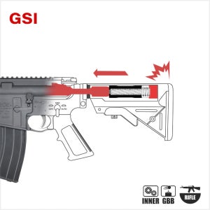 VFC 가스건 M4 / HK416 AR 시리즈 프리미엄 튜닝 반동 버퍼 GBBR / GSI 3S Buffer