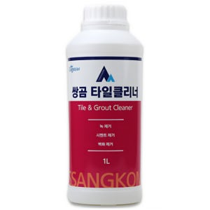 화장실 석회 제거제 욕실 세면대 바닥 타일 석회질 백화 제거 클리너 1L