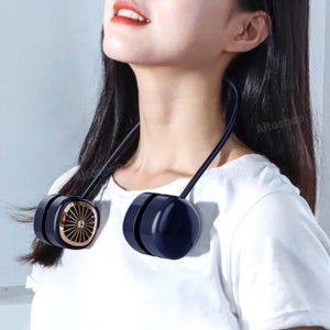 BLDC 냉각 넥밴드 에어컨 휴대용 넥풍기 손선풍기 에어컨 무소음 급속 냉각 넥선풍기