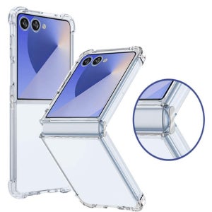 핸드폰 투명 케이스 메탈 클립 고정 충격 안전 보호 내구성