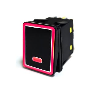 LED 사각 락커스위치 차량용 12V 24V 30A 방수 스위치 MGS-36 레드