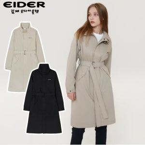 아이더 바람막이 여성 하이크 롱 코트 자켓