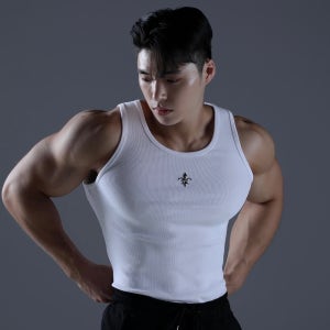 카미드 망고나시 남자골지나시 남자슬리브리스 탱크탑