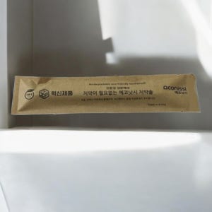 치약 묻은 칫솔 코팅 쉽게닦는 해외여행준비물 개별포장 1개입