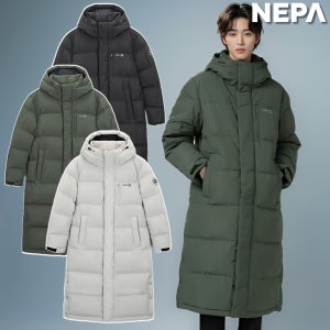 네파 롱패딩 역시즌 다운점퍼 경량 보온 남성 여성 사이폰 롱패딩