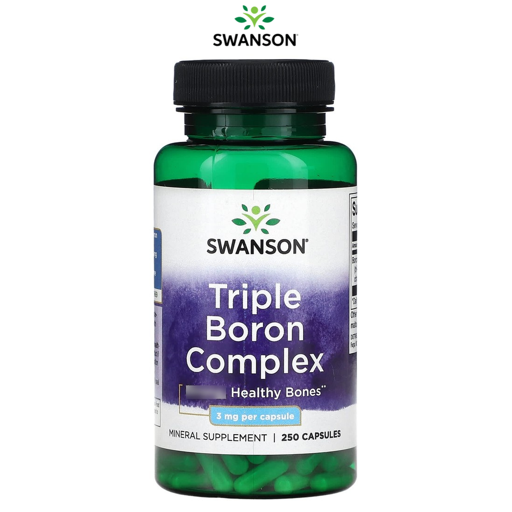 스완슨 붕소 <b>보론 컴플렉스 3mg</b> 250캡슐