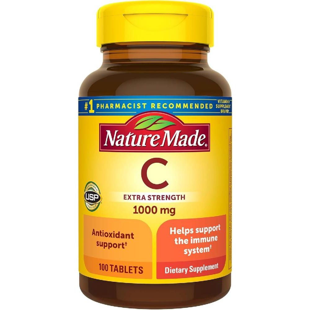 Nature Made 엑스트라 스트렝스 <b>비타민</b> C 1000 mg 100 타블렛