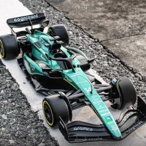 Aramco 애스턴 마틴 F1 라이센스 RC카 1:14 비율 고속 무선조종 레이싱카