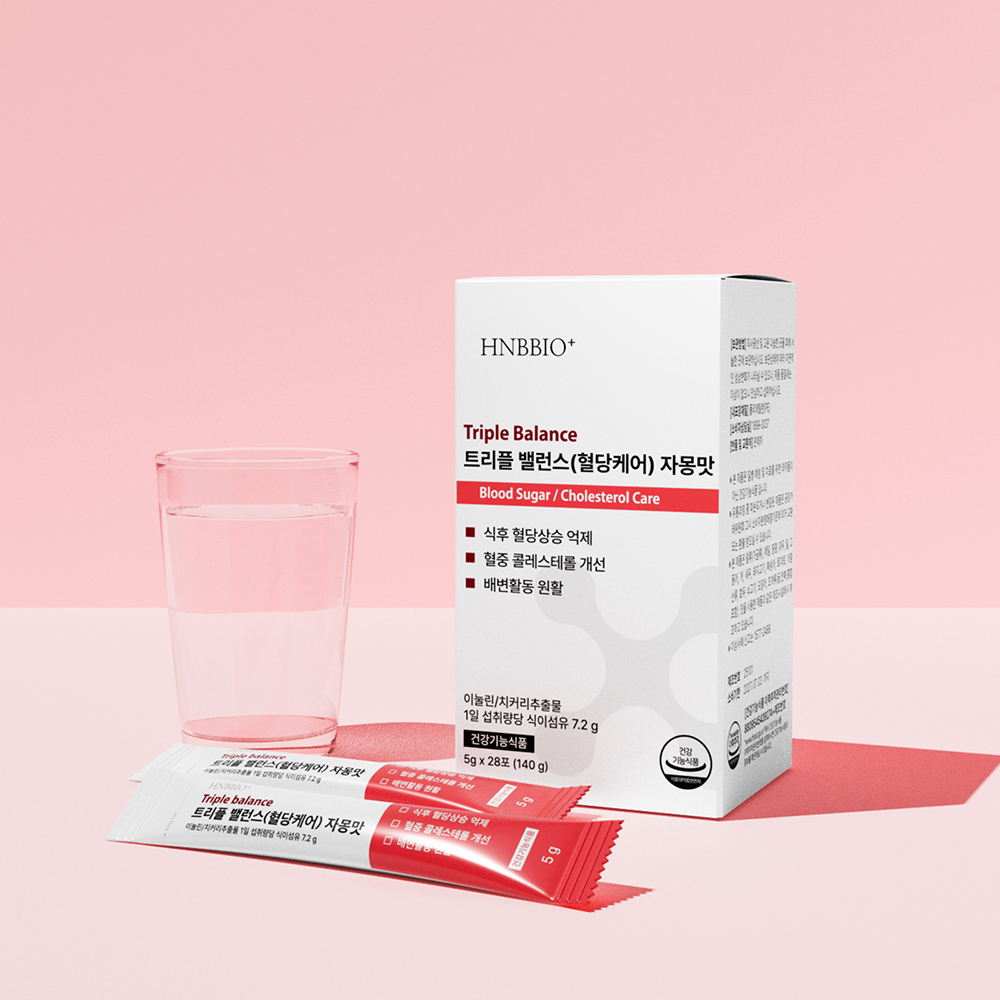 HNBBIO 트리플밸런스(혈당케어) 자몽맛 1박스(1박스 28포)