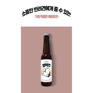 강아지음료 반려견음료 강아지간식 피부개선 모질개선 면연력강화 반려동반여행 멍맥주