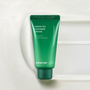 [3/13 첫구매 핫딜] 이니스프리 그린티 세라마이드 버터 보습 크림 / 수분 속건조 장벽 화잘먹 30ml, 1개