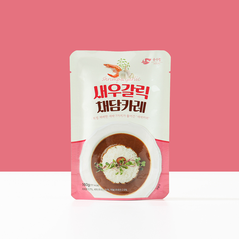 순수람 새우갈릭채담카레 성분 분석
