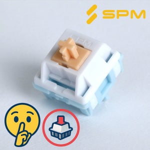 [35개] SPM HMX 저소음 스위치 축 키보드 목새 리니어 적축