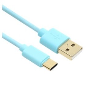 넥시(전자기기) USB C타입 3A 고속 충전케이블 1M NX-U31C-B010 NX792 민트