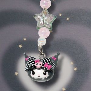 산리오캐릭터즈 한정판 쿠로미 20주년 피규어 스트랩