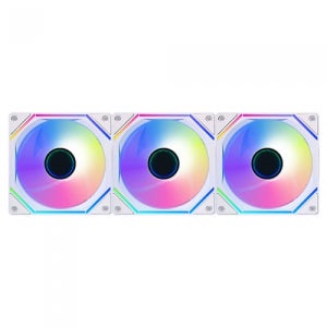 얼티메이크 XIN CRYSTON 120 PWM ARGB (3팩, 화이트) / M