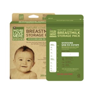 일회용 젖병 비닐 여행용 휴대용 조리원 멸균 보관 팩 200ml 60팩