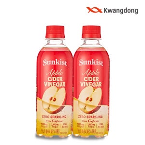 (광동 직영) 썬키스트 애사비 소다 제로 스파클링 350ml 24개 (유/무라벨 랜덤발송)