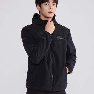 [디스커버리] 남성 폴라텍 그리드 플리스 자켓 (BLACK) DMSS3A054