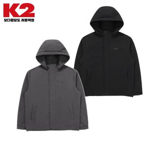 K2 남성 윈드스토퍼 후드 탈부착 방풍 간절기 바람막이 자켓
