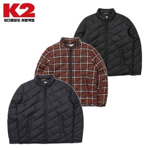 K2 남성 실크스타 퀼팅 경량 다운 구스 패딩