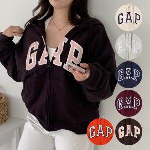 [국내배송] GAP 갭 기모 후드 집업 베이직 여성용