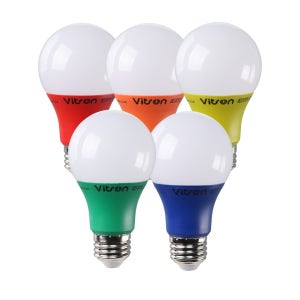 LED 컬러 벌브 전구 8W 비츠온 색전구 칼라전구