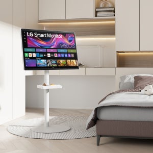 [최대77만] LG 스마트모니터 터치 엘텐바이미 스탠바이미 80cm(32인치) 4K UHD + 스탠드 이동식TV 이동형 고정형