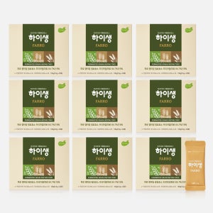 하이생 FARRO, 이탈리아산 고급 파로앰머밀 소화효소, 가볍게 한포 30포, 9개