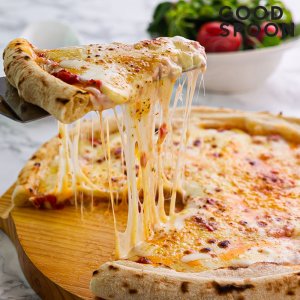굿스푼 나폴리 화덕 냉동피자 오리지날 치즈피자 외 3종 25cm 맛있는 도우 간식 캠핑음식