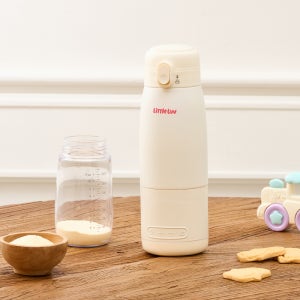 락앤락 리틀럽 가열 텀블러 무선 분유포트 500ML (EJC731WHT)