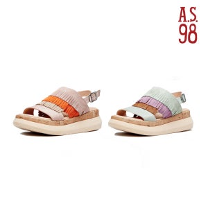 MADE IN ITALY [AS98] 엘포 프린지 샌들