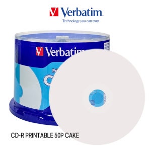 버바팀 CD-R 50P 프린터블 700MB 52배속 50장 공CD