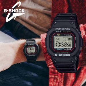 카시오 지샥 오리지날 스퀘어 군인 학생 스포츠 남자전자시계 DW-5000R-1A