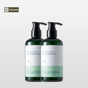 [알로에 베라 수딩젤] 유기농 임산부 아기 태열 가려움증 임신소양증 무향, 250ml, 2개