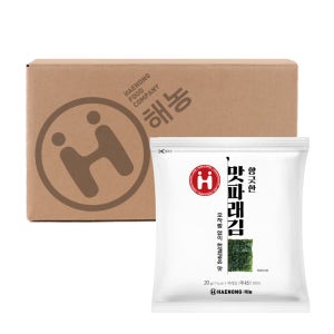 해농 향긋한 맛 파래김 20g(10매) X 20봉 무조미 전장김 구운파래김 간편한