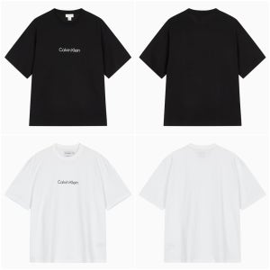 캘빈클라인 CK 반팔티 스탠다드 로고 크루넥 반팔 티셔츠