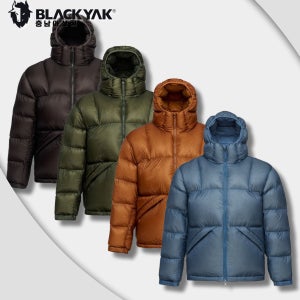 블랙야크 패딩 공용 미들 후디 오리털패딩 덕다운 공용 클라이밍 스톤마스터 다운자켓