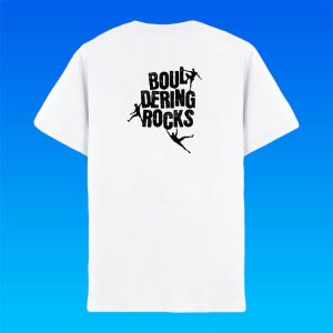 온사이트 클라이및 티셔츠 BOULDERING ROCKS 볼더링티