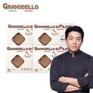 필로테아 그라노벨로 안성재 통곡물 파로면 250g, 4개