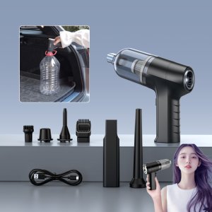 4in1 무선 전자동 청소기 차량핸디형 청소기 다기능/무선 충전