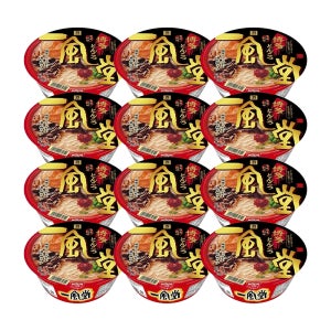 닛신 잇푸도 하카타 돈코츠 라멘 컵라면 127g 12개