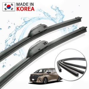 토요타 알파드 와이퍼 AH30 AH40 순정규격 28+14인치 (국산 리필고무 교체가능)