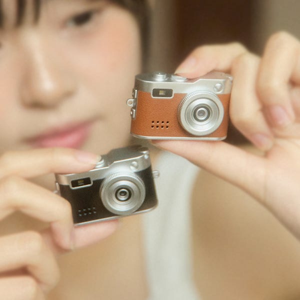 디얼 초미니 키링 캠 빈티지 카메라 풀세트