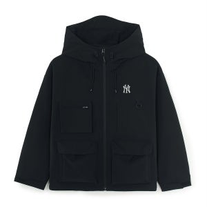 [MLB] 고프코어 3D 포켓 바람막이 NY (Black) 3AWJB0554