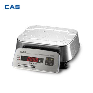 카스 방수 전자저울 FW500-15E 15kg (2~5g) LED 충전지 거북이 방수저울