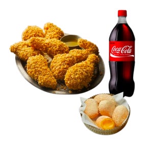 BBQ치킨 황금올리브치킨+황금알치즈볼(5개)+콜라1.25L 모바일쿠폰